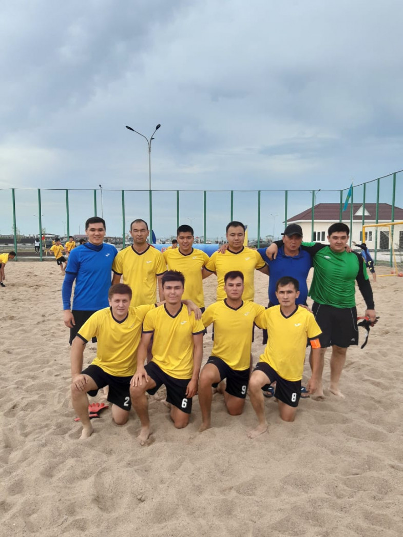 Сборная команда по пляжному футболу Алматинской области