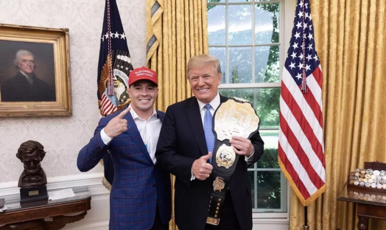 «Я твой фанат, а ты – мой». Дональд Трамп поздравил Ковингтона с победой на UFC Vegas 11