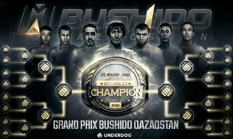 Определились участники полуфинала Гран-при Bushido Qazaqstan в легчайшем весе