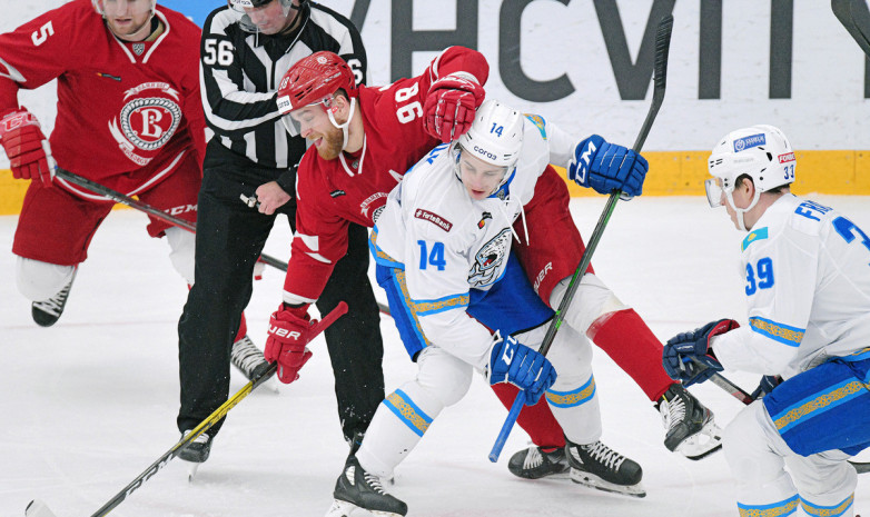 «Барыс» в овертайме одолел «Витязь» в гостевом матче чемпионата КХЛ