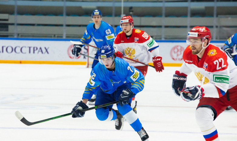 Вторая сборная Казахстана уступила России в матче Qazaqstan Hockey Open