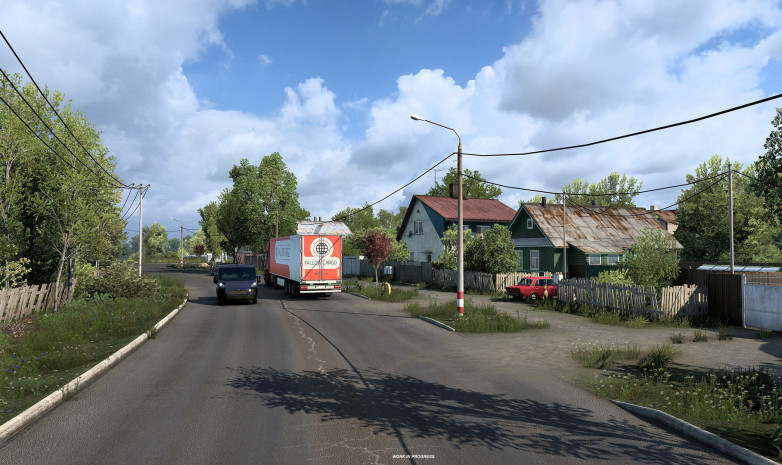 Разработчики Euro Truck Simulator 2 поделились скриншотами дополнения Heart of Russia