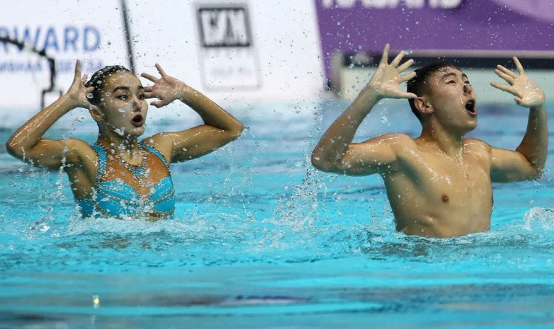 Казахстанцы завоевали бронзовые медали на этапе Кубка мира по артистическому плаванию