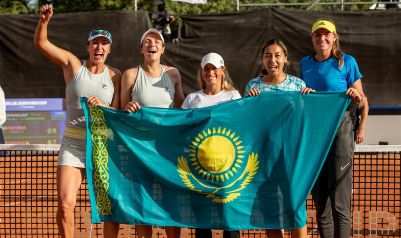 Женская сборная Казахстана обыграли Аргентину в Кубке Билли Джин Кинг
