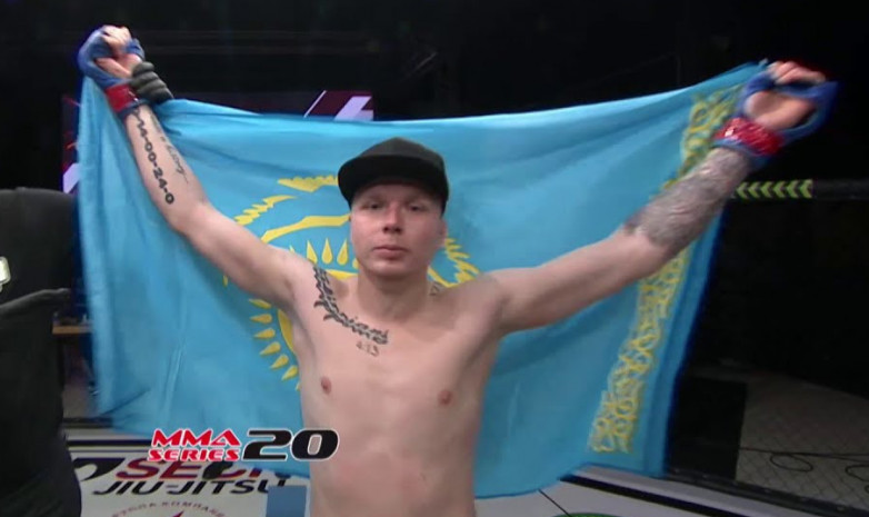 Казахстанский боец победил болевым приемом россиянина на турнире Горилла ММА Серия-31