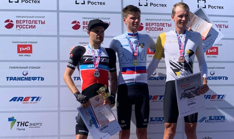 Гонщик «Астаны» прокомментировал победу в индивидуальной гонке на чемпионате России по велоспорту на шоссе