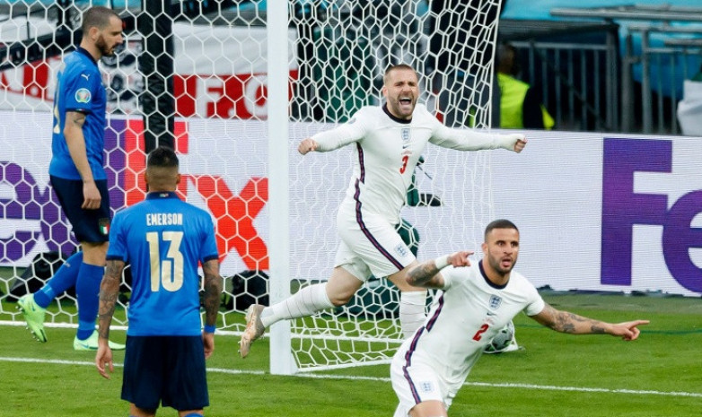 Англия забила самый быстрый гол в истории финалов Евро. Видео