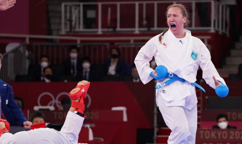 Каратистка Софья Берульцева одержала первую победу на Олимпийских играх-2020