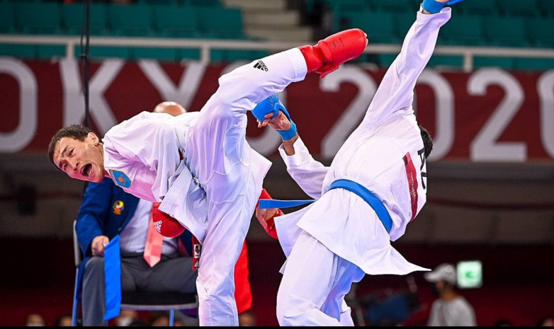 Каратист Дархан Асадилов одержал вторую победу на Олимпийских играх-2020 в Токио