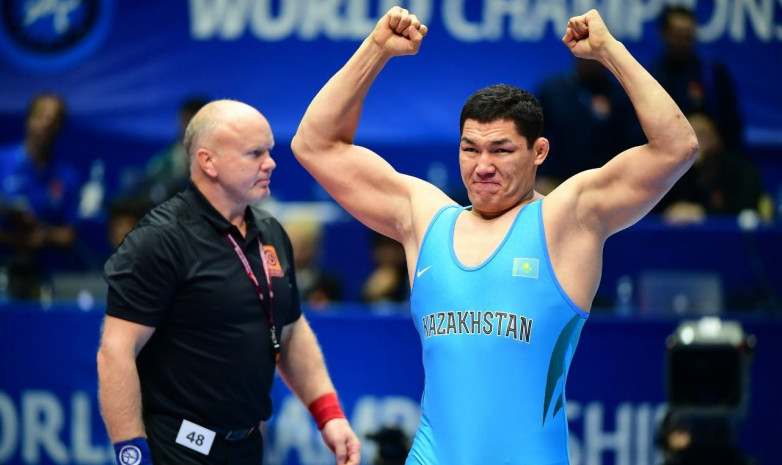 Еще один казахстанский борец-вольник вышел в 1/4 финала Олимпиады в Токио