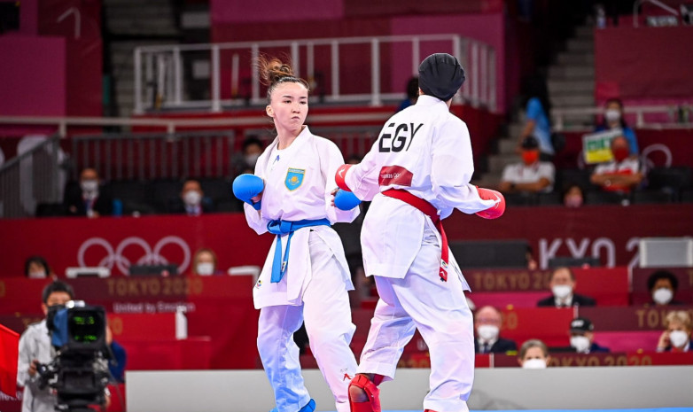 Каратистка Молдир Жанбырбай не смогла выйти в полуфинал и завершила борьбу на Олимпиаде-2020 
