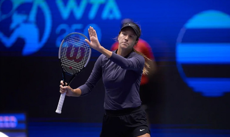 Анна Данилина не прошла во второй круг турнира WTA 250 в Нур-Султане