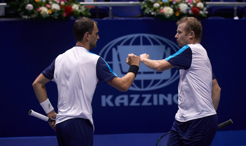 «Чем больше сыграем вместе, тем лучше». Голубев и Недовесов оценили старт турнира ATP в Нур-Султане