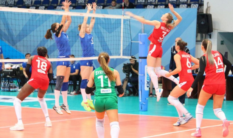 Результаты первых двух дней Кубка Казахстана по волейболу среди женщин
