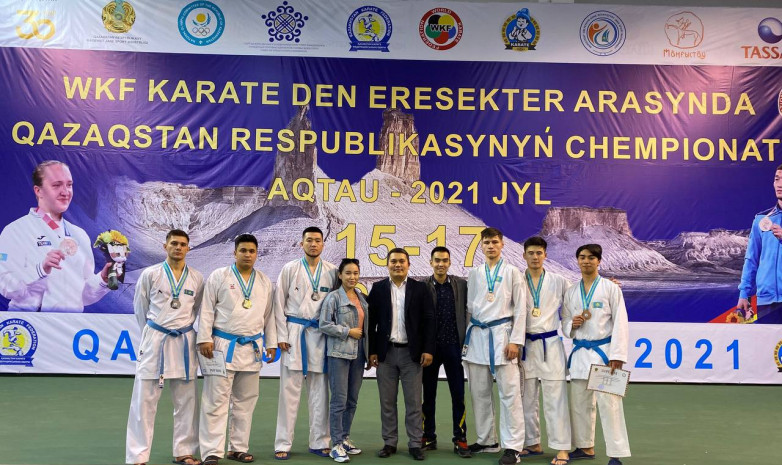 Акмолинские каратисты стали призерами чемпионата Казахстана