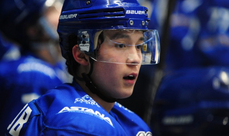 Бывший казахстанский хоккеист «Снежных Барсов» сделал хет-трик в европейском чемпионате. Видео