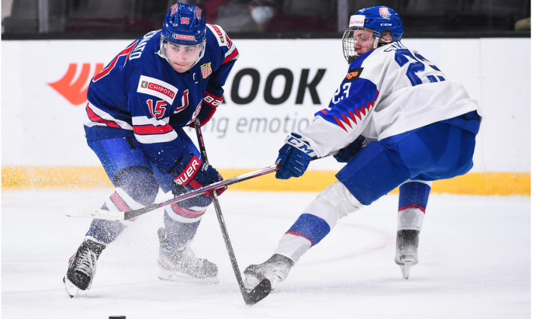 ВИДЕО. Сборная США обыграла Словакию на МЧМ-2022 по хоккею