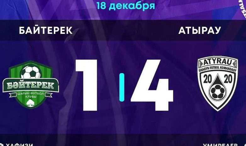 «Атырау» одолел «Байтерек» в девятом туре чемпионата Казахстана по футзалу