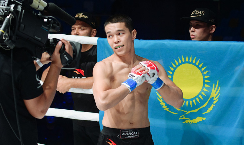 Асу Алмабаев мощно нокаутировал бразильца на турнире Naiza Fighting Championship 36 