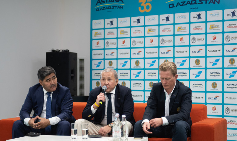 «В «Астане» будет 50% казахстанских гонщиков». Президент федерации велоспорта раскрыл планы команды на будущее