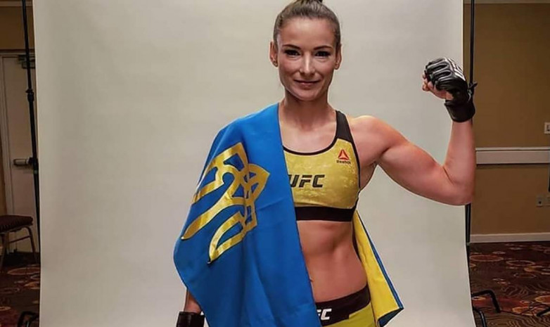 Соперница Марии Агаповой по ближайшему бою в UFC показала видео тренировки на теннисном корте