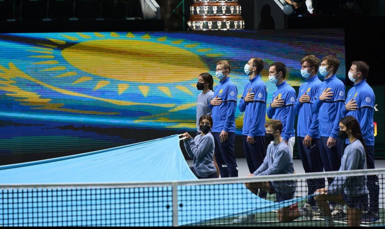 Сборная Казахстана сыграет матч квалификации Кубка Дэвиса в гостях на харде в зале