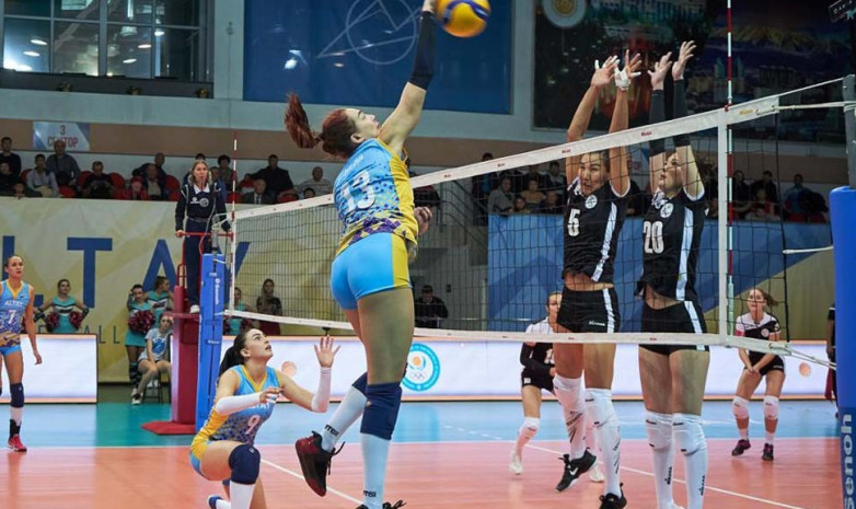 Стал известно в каком городе пройдет третий тур чемпионата Казахстана по волейболу среди женских команд