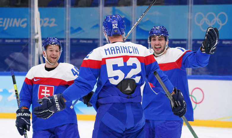 Томаш Юрчо помог сборной Словакии переиграть Латвию на Олимпиаде в Пекине 