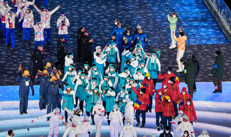 Фоторепортаж с церемонии закрытия Олимпийских игр-2022 