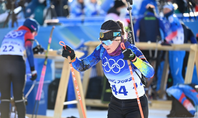 Биатлонистка Галина Вишневская-Шепоренко стала 44-й в индивидуальной гонке на Олимпиаде-2022 