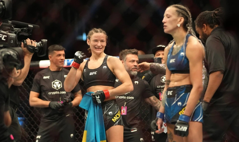 Марина Мороз получила бонус за победу над Марией Агаповой на турнире UFC 272