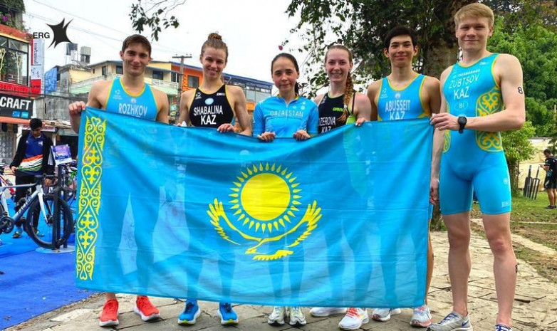 Казахстанская спортсменка выиграла чемпионат Южной Азии по триатлону