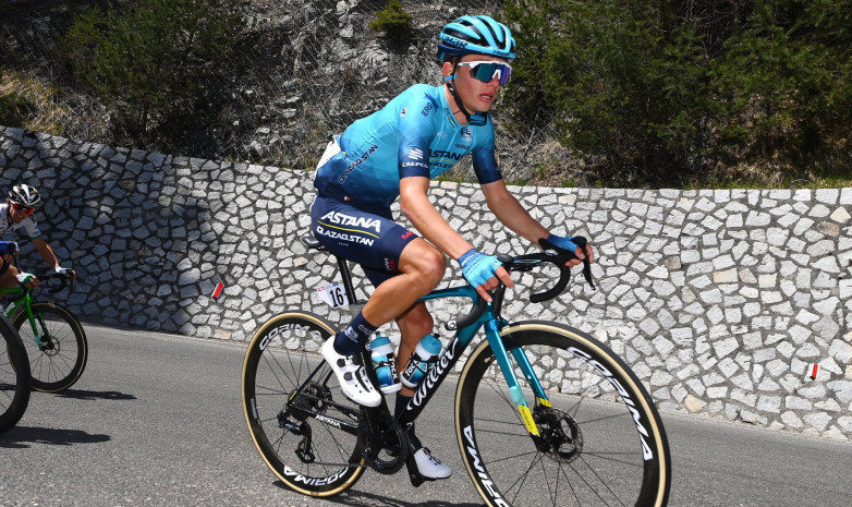 Казахстанский велогонщик Вадим Пронский из «Астаны» стал 7-м на третьем этапе «Тура Альп»