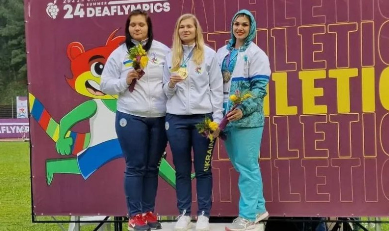 Казахстанка Хижнякова завоевала вторую медаль на Сурдлимпийских играх