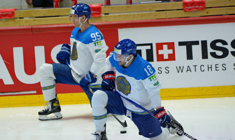 Казахстан потерпел пятое поражение подряд на ЧМ по хоккею