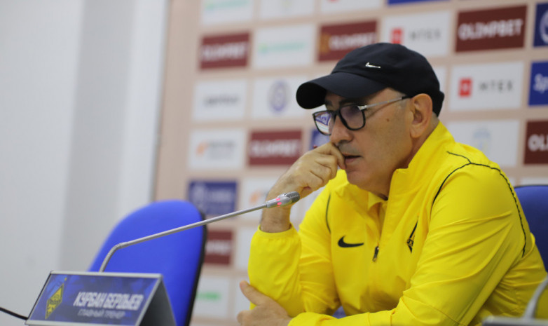 Бердыев заявил, что не собирается покидать пост главного тренера «Кайрата»