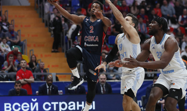 Баскетболисты ЦСКА разгромили «Зенит» в первом матче финала Единой лиги ВТБ