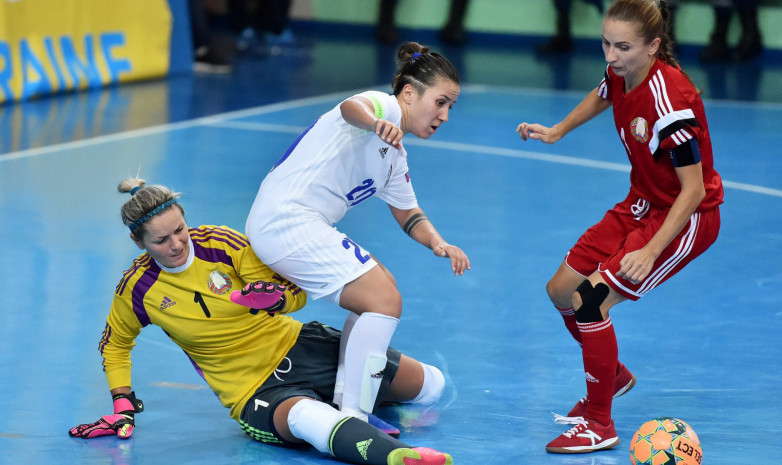 Казахстан сыграл вничью с Литвой в матче отбора на женский Евро-2023 по футзалу