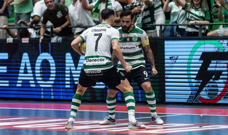 «Спортинг» обыграл «Бенфику» в первом матче финала чемпионата Португалии по футзалу (видео)
