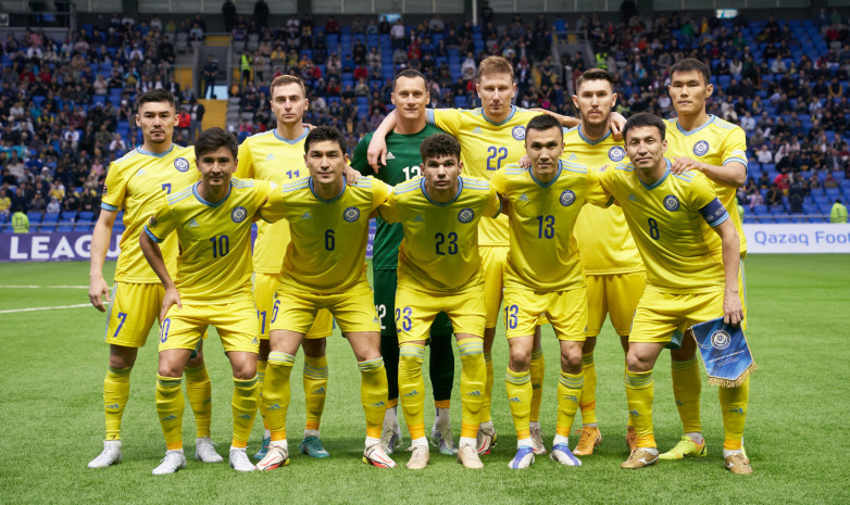 Прямая трансляция матча Казахстан – Словакия в Лиге наций УЕФА