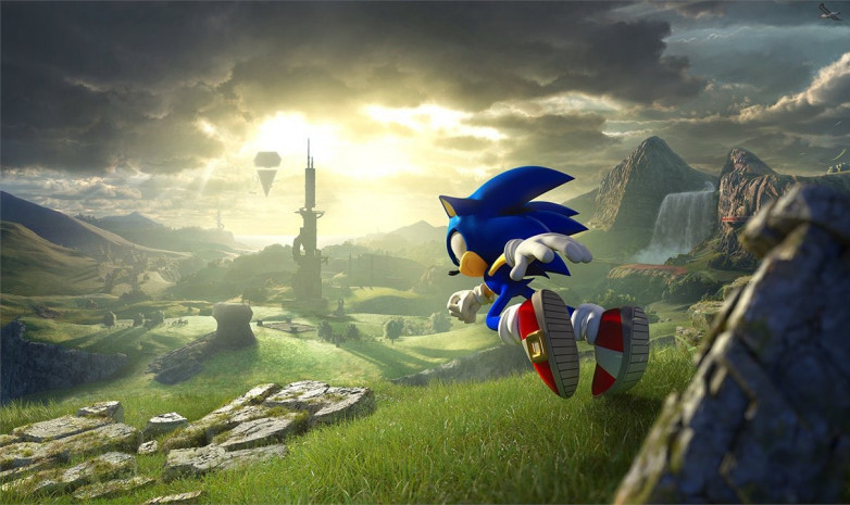 Разработчики показали официальный ключевой арт Sonic Frontiers