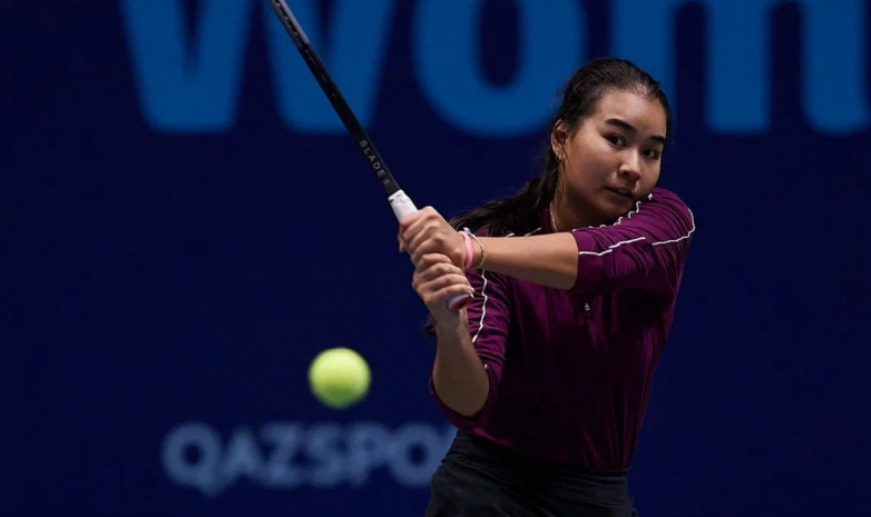 Казахстанская теннисистка впервые в карьере пробилась в основу юниорского Уимблдона