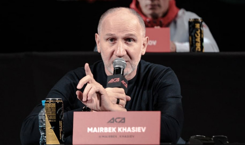 Основатель бойцовской лиги АСА, Майрбек Хасиев после скандала с отмененным боем выступил на пресс-конференции