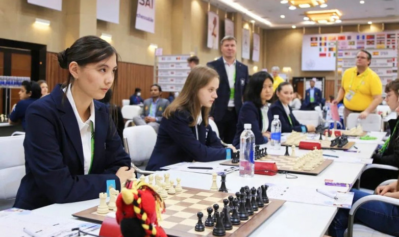 Женская сборная Казахстана выиграла у Перу на шахматной Олимпиаде