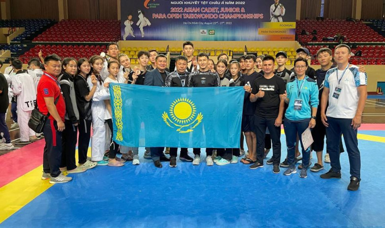 Жас таеквондодшыларымыз Азия чемпионатын жеті медальмен аяқтады