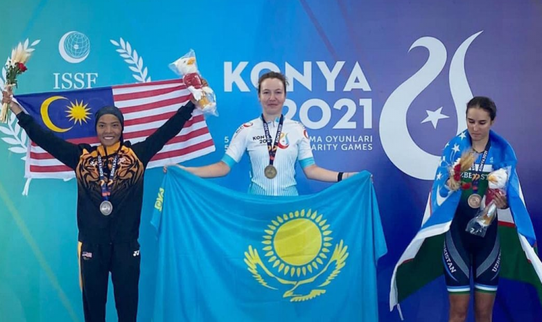 Казахстанская велогонщица завоевала «золото» на Играх Исламской солидарности 