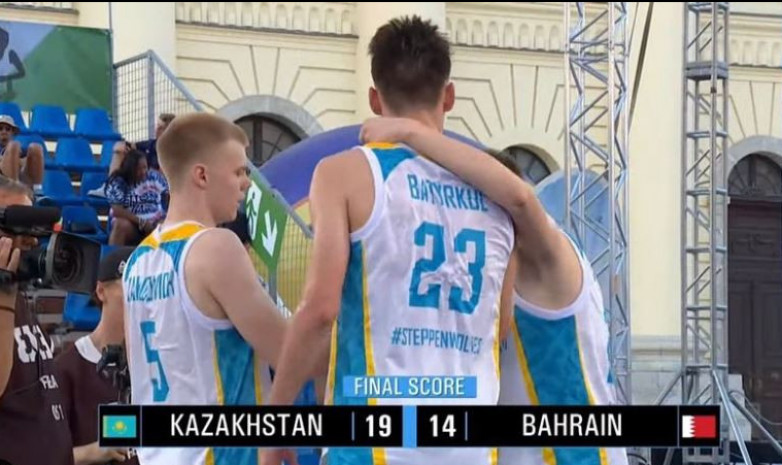 Сборная Казахстана одержала первую победу на Кубке Мира U18 по баскетболу 3х3