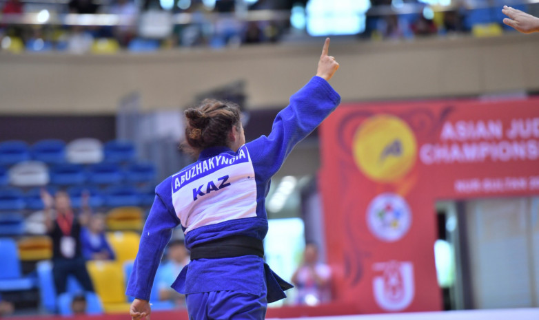 Абиба Абужакынова стала серебряным призером чемпионата Азии по дзюдо