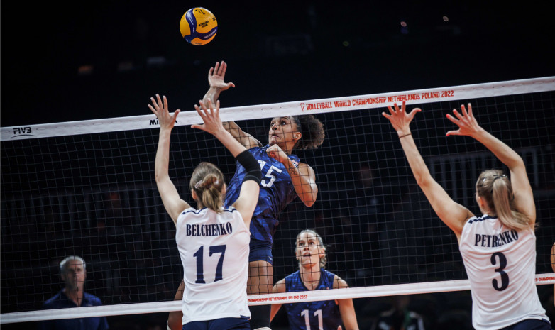 Сборная Казахстана проиграла США на чемпионате мира по волейболу среди женщин