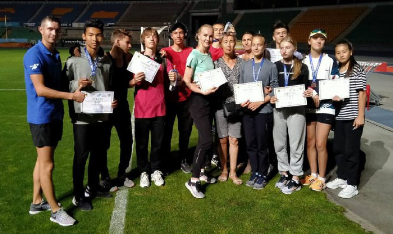Юные акмолинцы выиграли чемпионат Казахстана по легкой атлетике